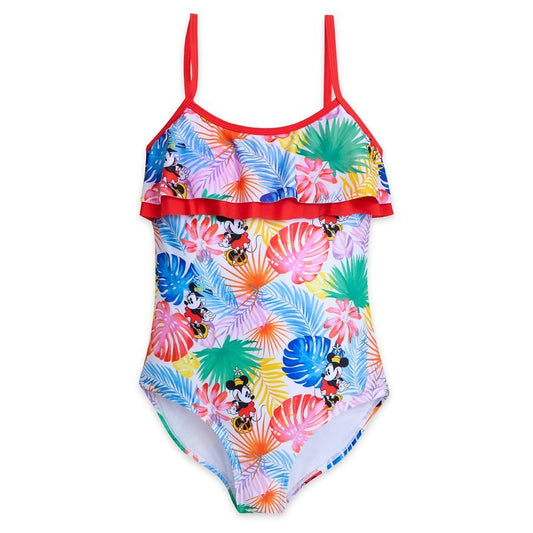Minnie Mouse Tropical 1pc Swimsuit for Women
