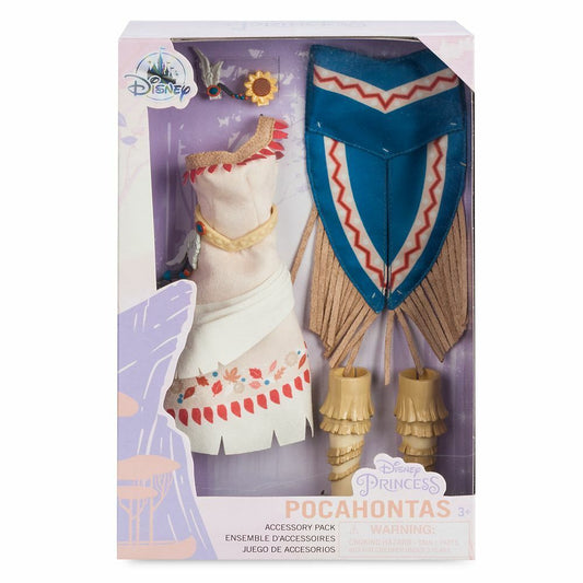 Disney Pocahontas Princess Dress Accessory Costume Box Set