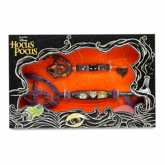 Disney Hocus Pocus The Sanderson Sisters 2pc Collectible Key Set Mary Sarah Winifred Binx Cat - Limited