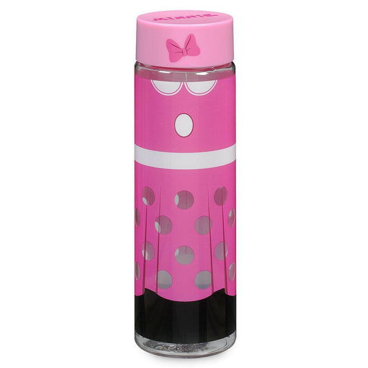 Minnie Mouse Adults Water Bottle 18oz Pink Polka Dot Drink Cup