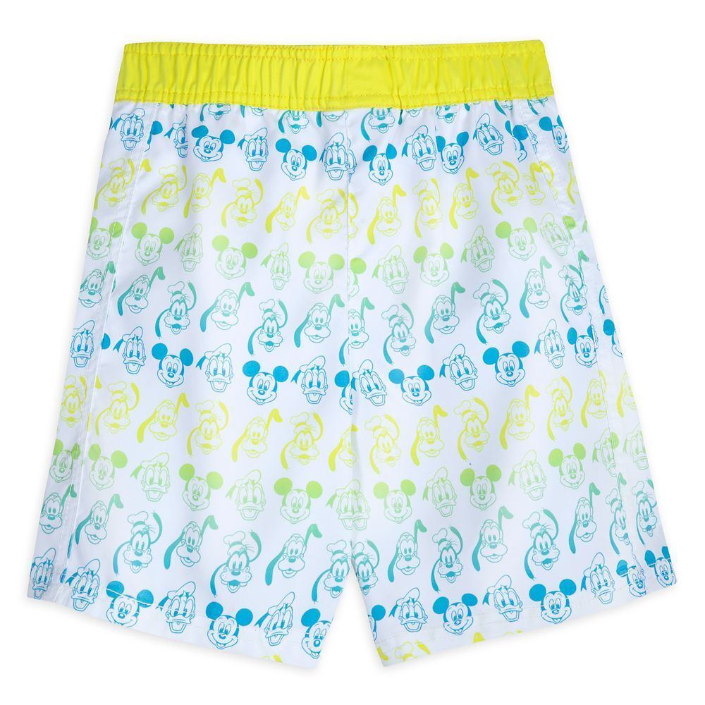 Mickey Mouse Donald Pluto & Goofy Swim Trunks for Kids - Boys