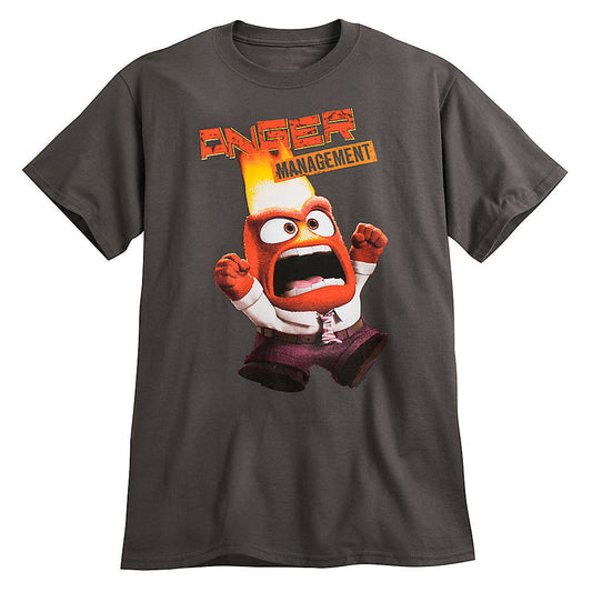 Disney Pixar Inside Out Anger Mens T Shirt Tee Size Small
