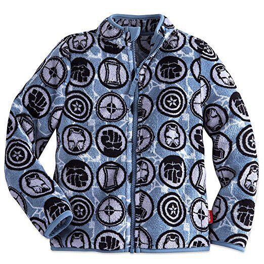 Disney Marvel Avengers Fleece Jacket Coat for Boys