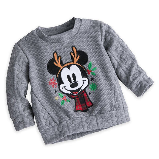 Mickey Mouse Reindeer Winter Sweater for Baby Boys - Holiday Christmas