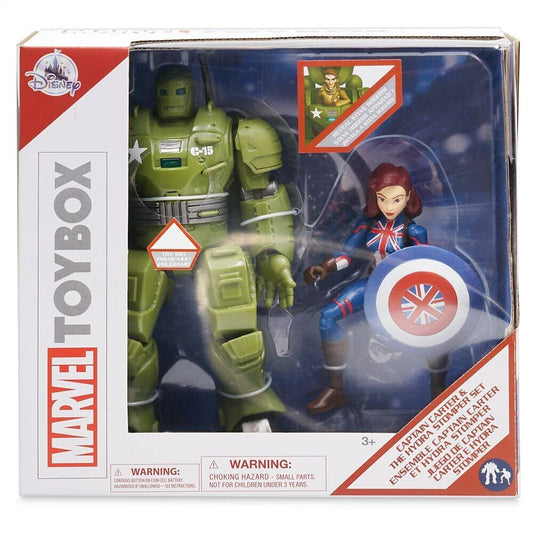 Captain Carter and The Hydra Stomper Action Figure Set – Marvel Toybox