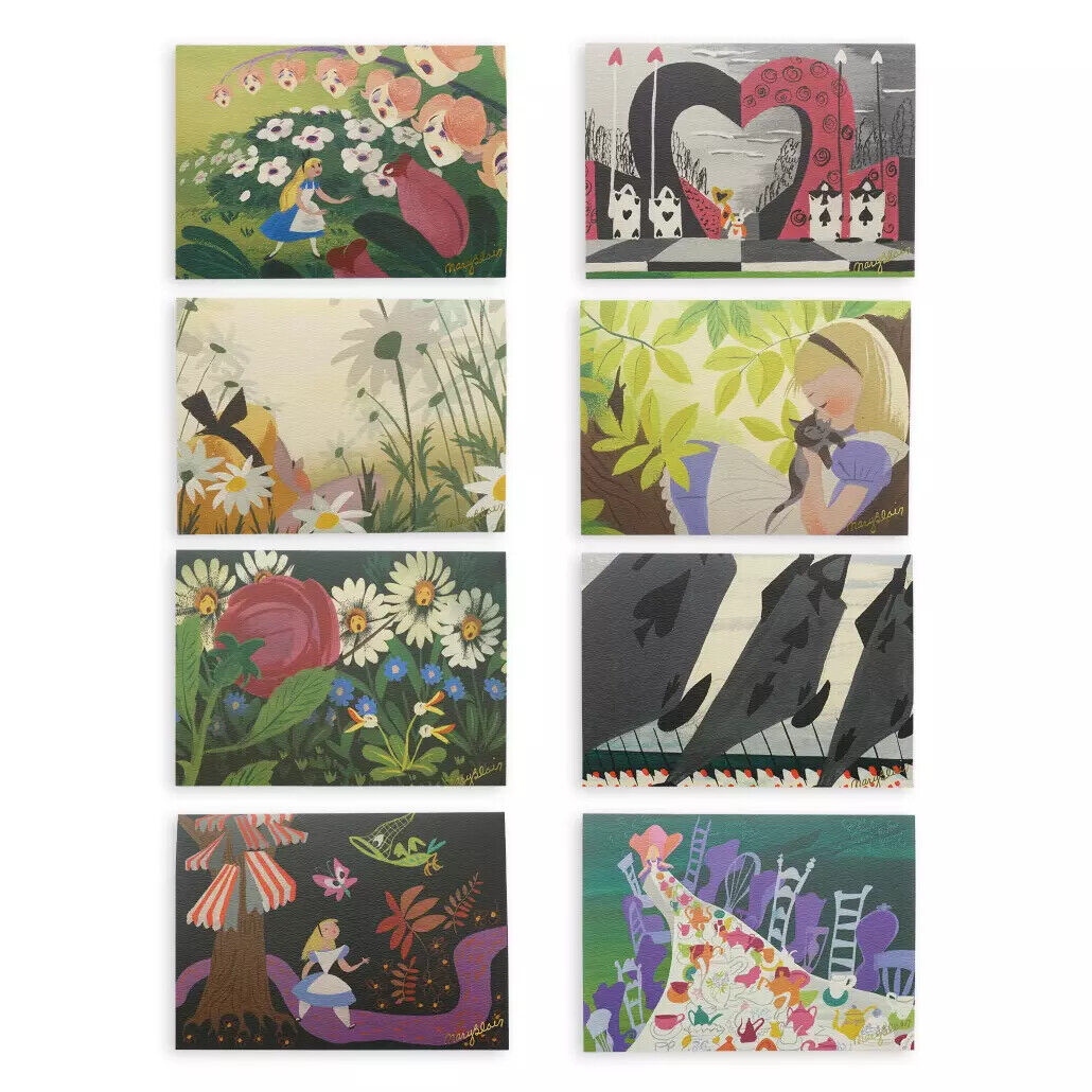 Alice in Wonderland by Mary Blair Notecard Set - Limited