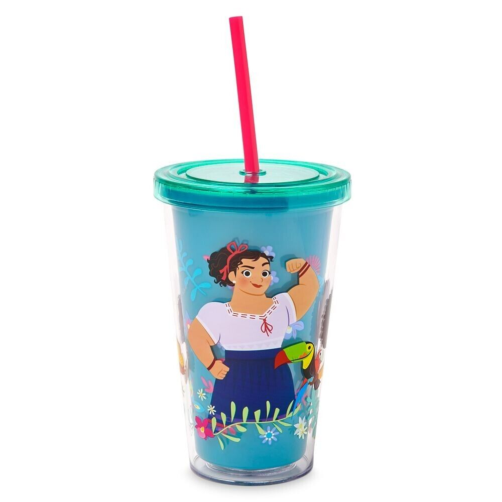 Disney Encanto Tumbler with Straw 16oz - Mirabel Isabela Antonio Luisa