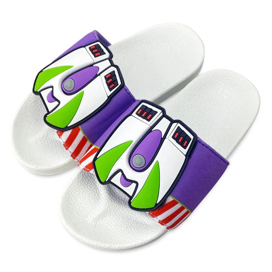 Toy Story - Buzz Lightyear Slides Flip Flops for Kids Size 2/3