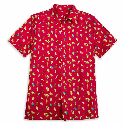 Disney Parks Aloha Hawaiian Dress Shirt - Men's Size Small