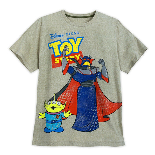 Disney Pixar Toy Story Zurg & Green Alien T-Shirt - For Men