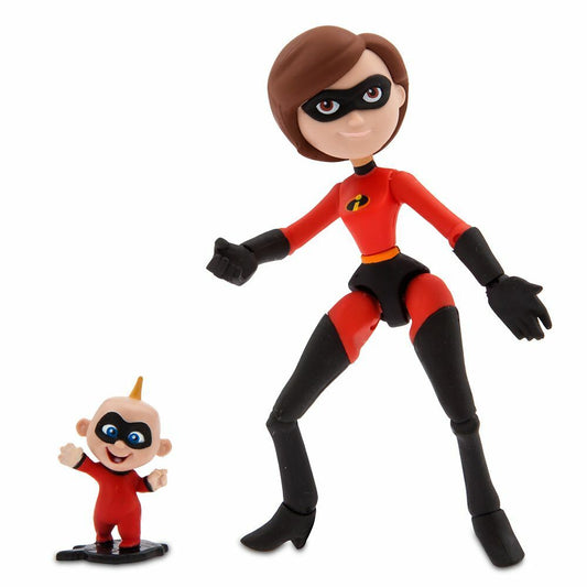 Disney Pixar - Mrs. Incredible & Baby Jack Jack Figure ToyBox Set 5" H