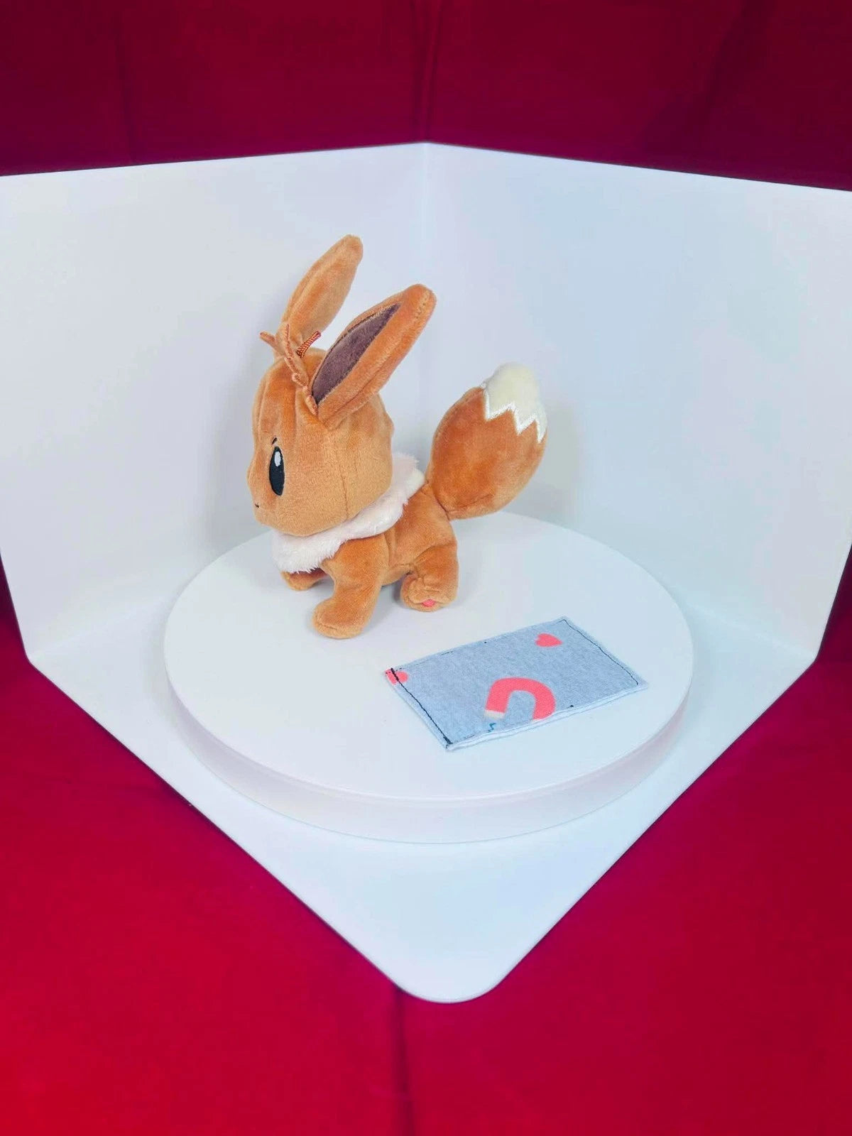 Custom Eevee Pokemon Magnetic Shoulder Pal Plush Toy Go Costume Dress Up