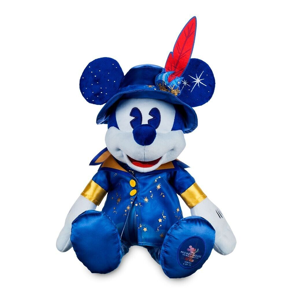 Disney 50th Anniversary Mickey Mouse Main Attraction Peter Pan Flight Plush - Limited