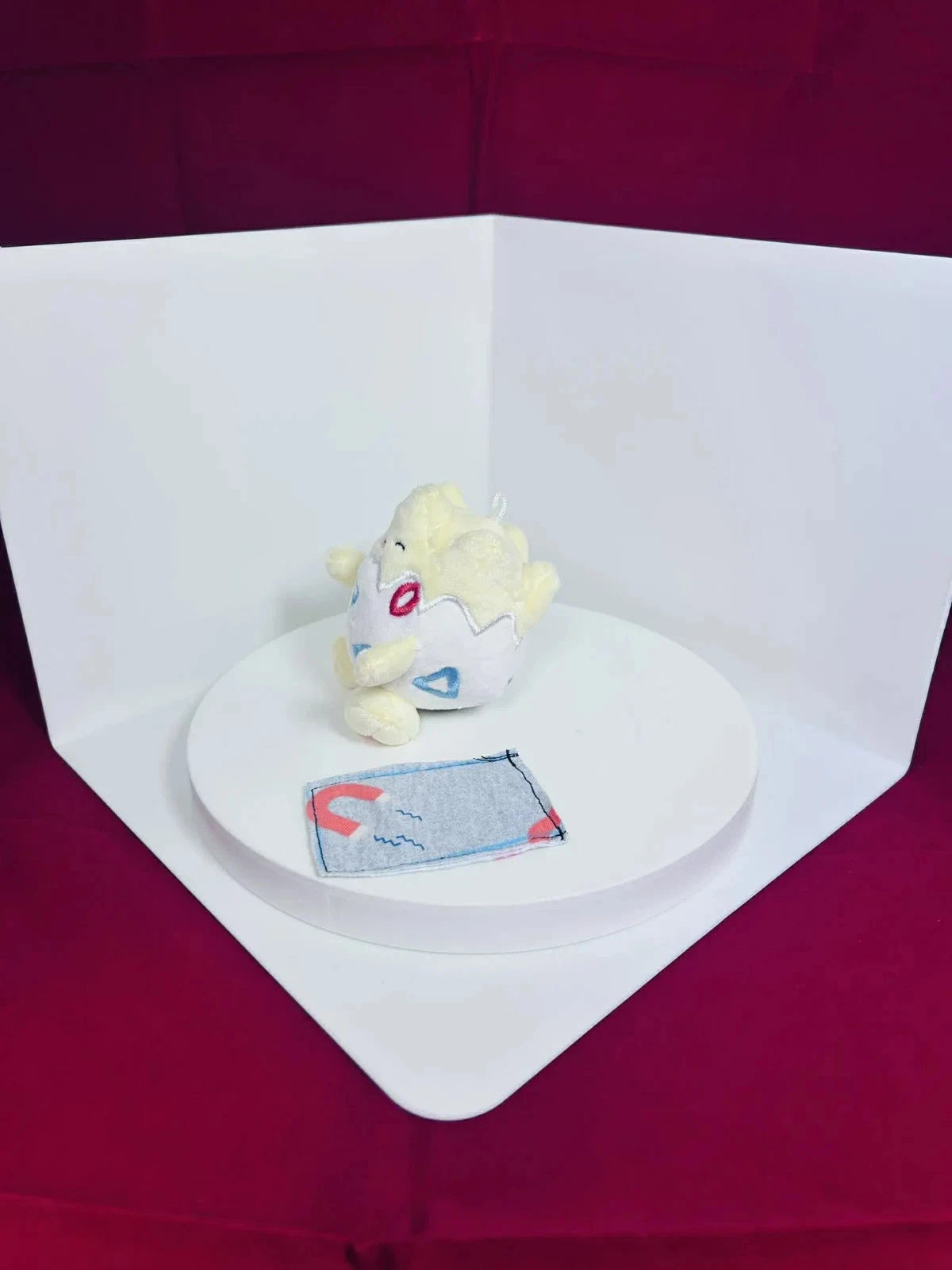 Togepi Custom - Pokemon Inspired Magnetic Shoulder Pal Plush Toy Go Buddy