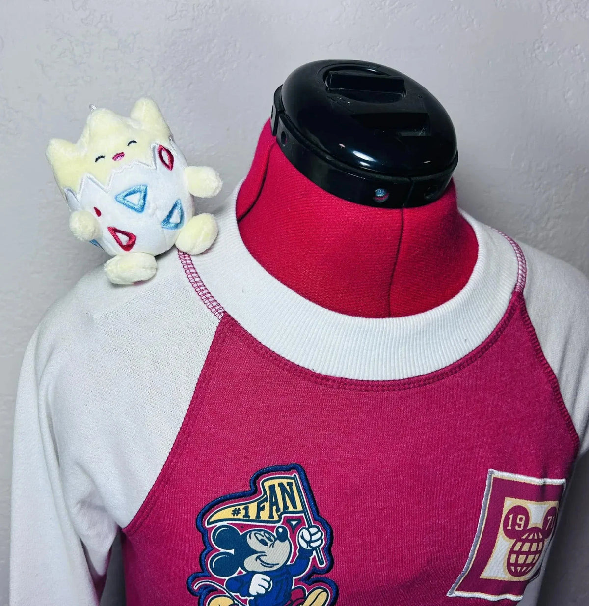 Togepi Custom - Pokemon Inspired Magnetic Shoulder Pal Plush Toy Go Buddy