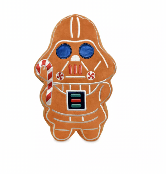 Star Wars Darth Vader Gingerbread Plush Holiday Cookie Christmas Stuffed Toy Doll