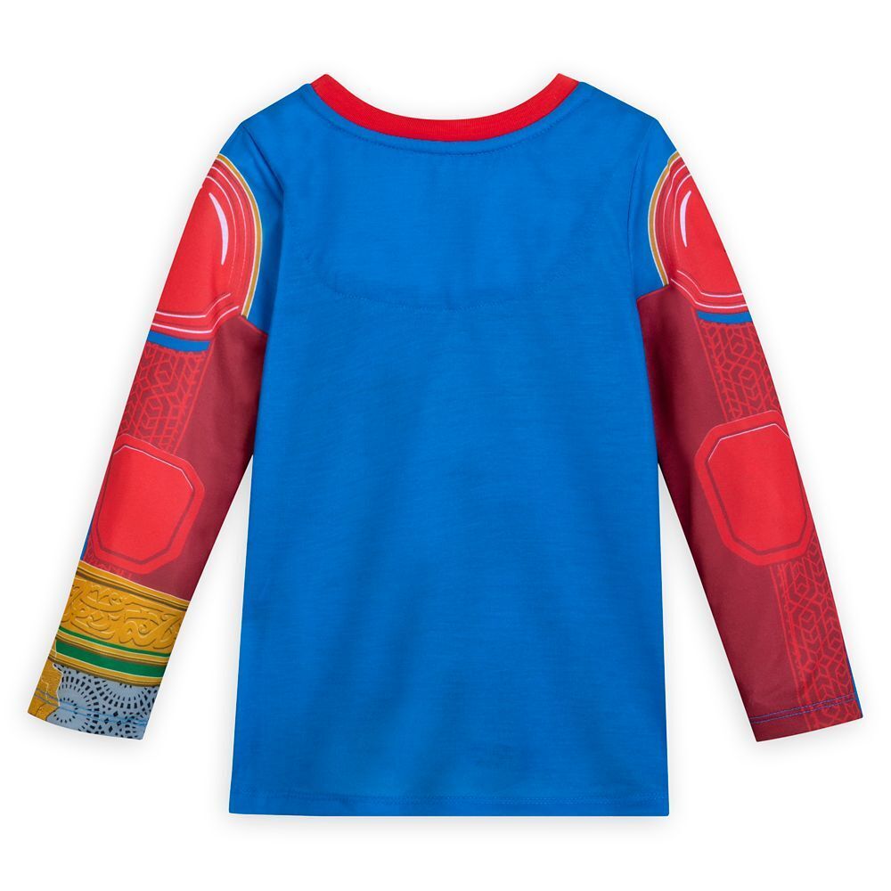 Ms. Marvel Pajamas PJs Girls Costume Sleep Set