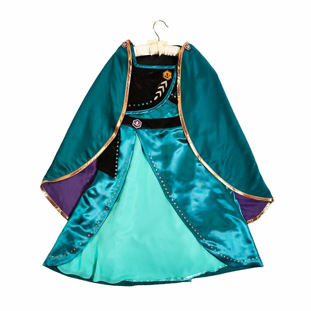 Frozen 2 Anna Coronation Costume Dress for Girls