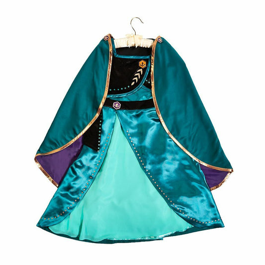 Frozen 2 Anna Coronation Costume Dress for Girls