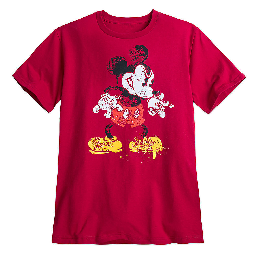 Disney Mickey Mouse Screen Art Design Tee for Men T Shirt Size Large