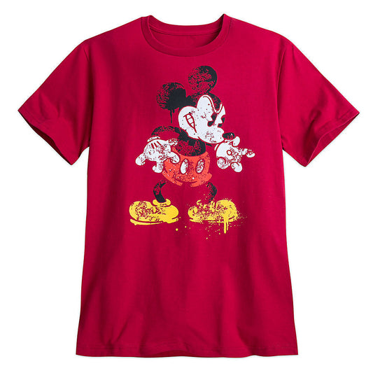 Disney Mickey Mouse Screen Art Design Tee for Men T Shirt Size Large