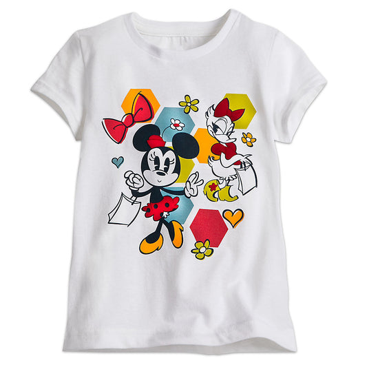 Disney Minnie Mouse & Daisy Duck Summer Fun Girls T Shirt