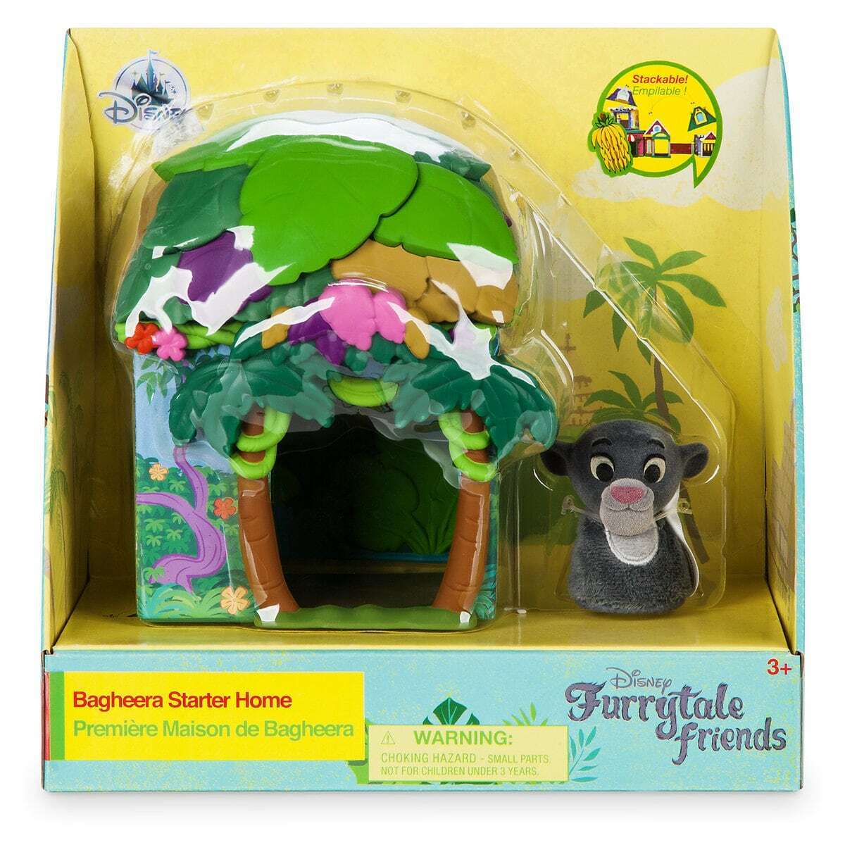 Disney Bagheera Jungle Book Starter Home Play Set - Furrytale Friends Toy