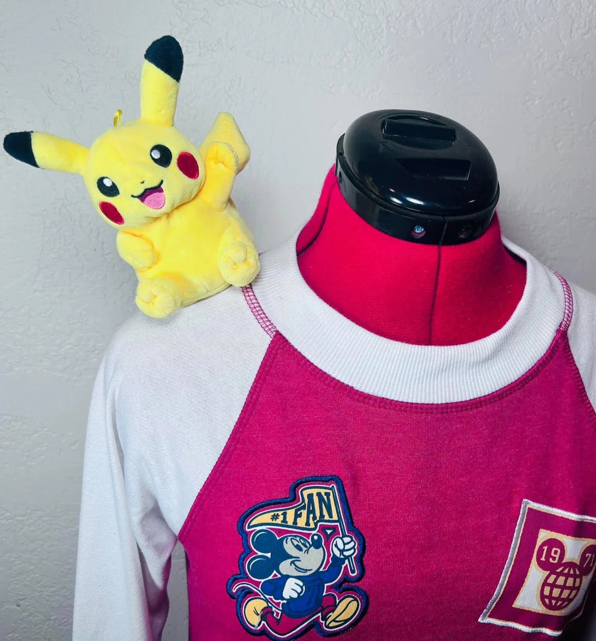 Custom Pikachu Pokemon Inspired Magnetic Shoulder Pal Plush Toy Dress Up Go Accessory