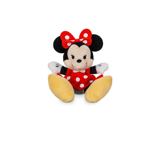 Disney Minnie Mouse Tiny Big Feet Small Plush Toy Doll 4" H