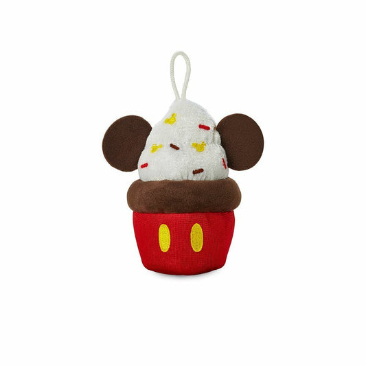 Mickey Mouse Cupcake Small Plush Toy Figure 4 1/2" H