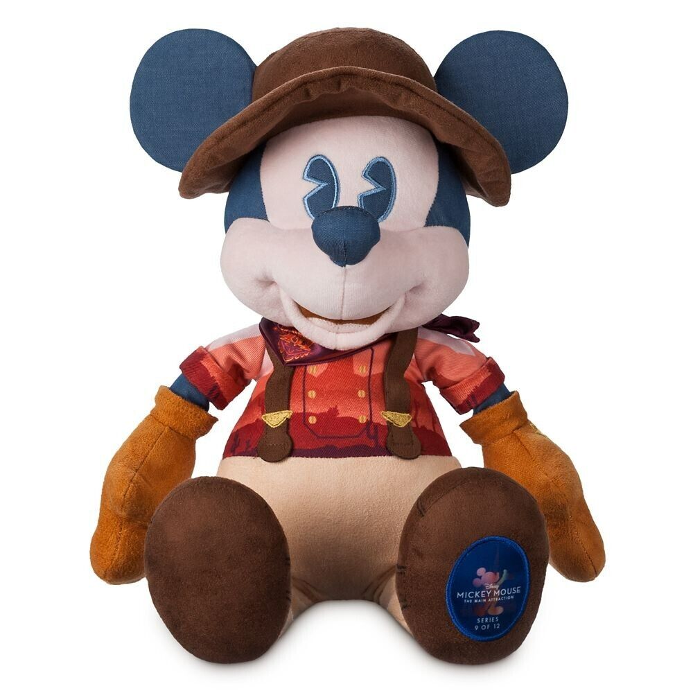 Disney 50th Anniversary Mickey Mouse Big Thunder Mountain Main Attraction Plush- Limited