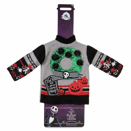 Disney Nightmare Before Christmas Holiday Bottle Sweater Cover