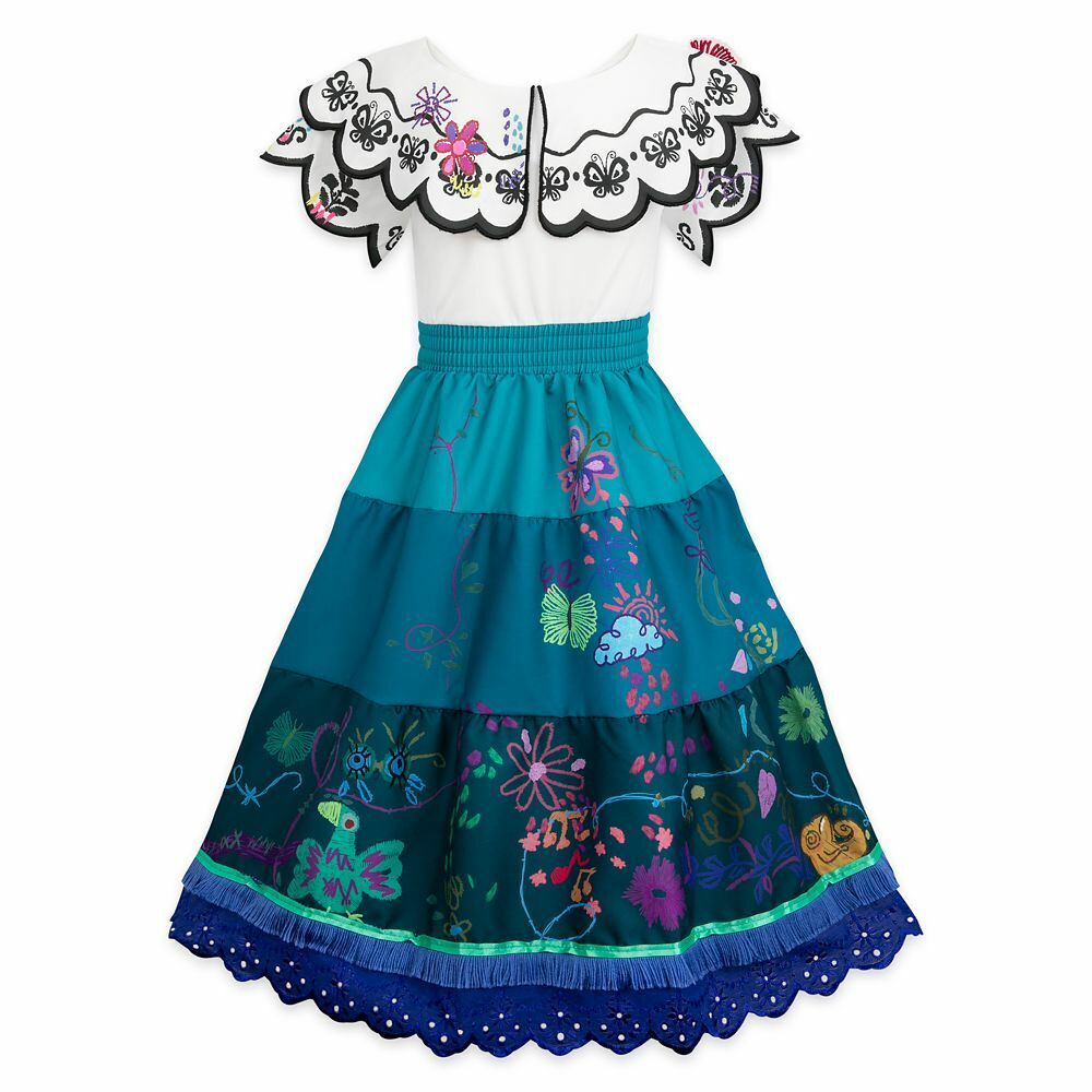 Encanto Mirabel Costume Dress for Girls