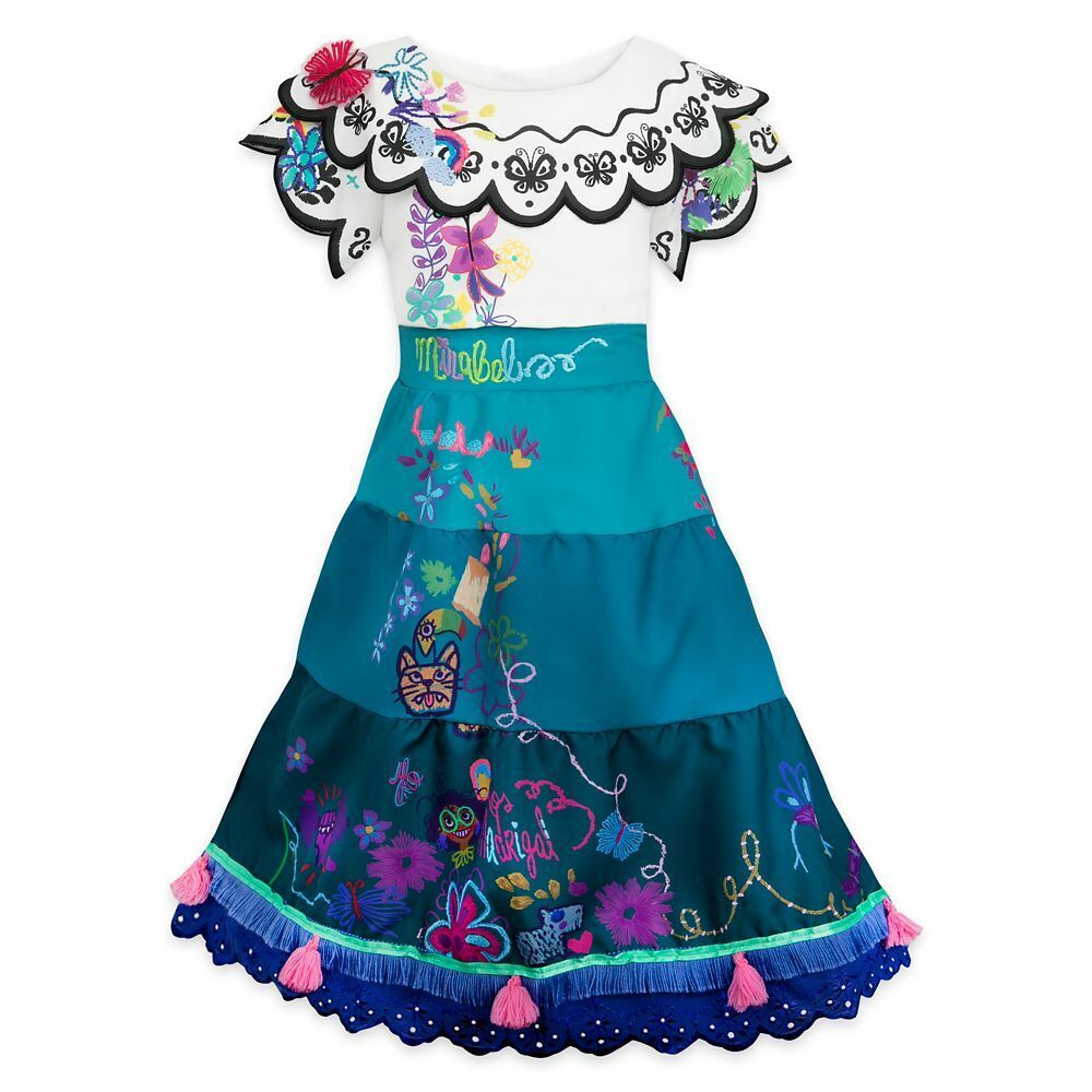 Encanto Mirabel Costume Dress for Girls