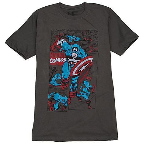 Captain America Comic Book T Shirt Tee - Men's Size Large