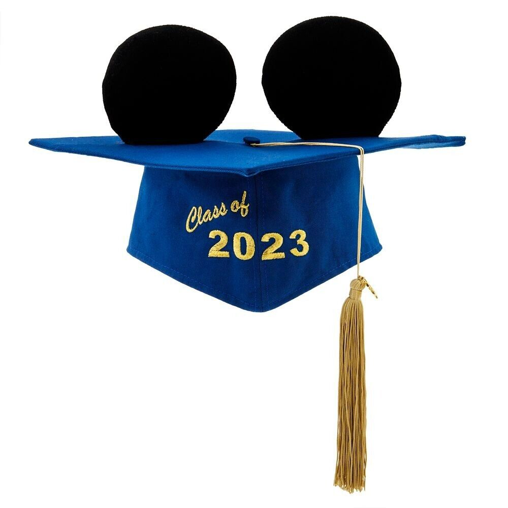 Disney Mickey Mouse Graduation Ear Hat Cap 2023