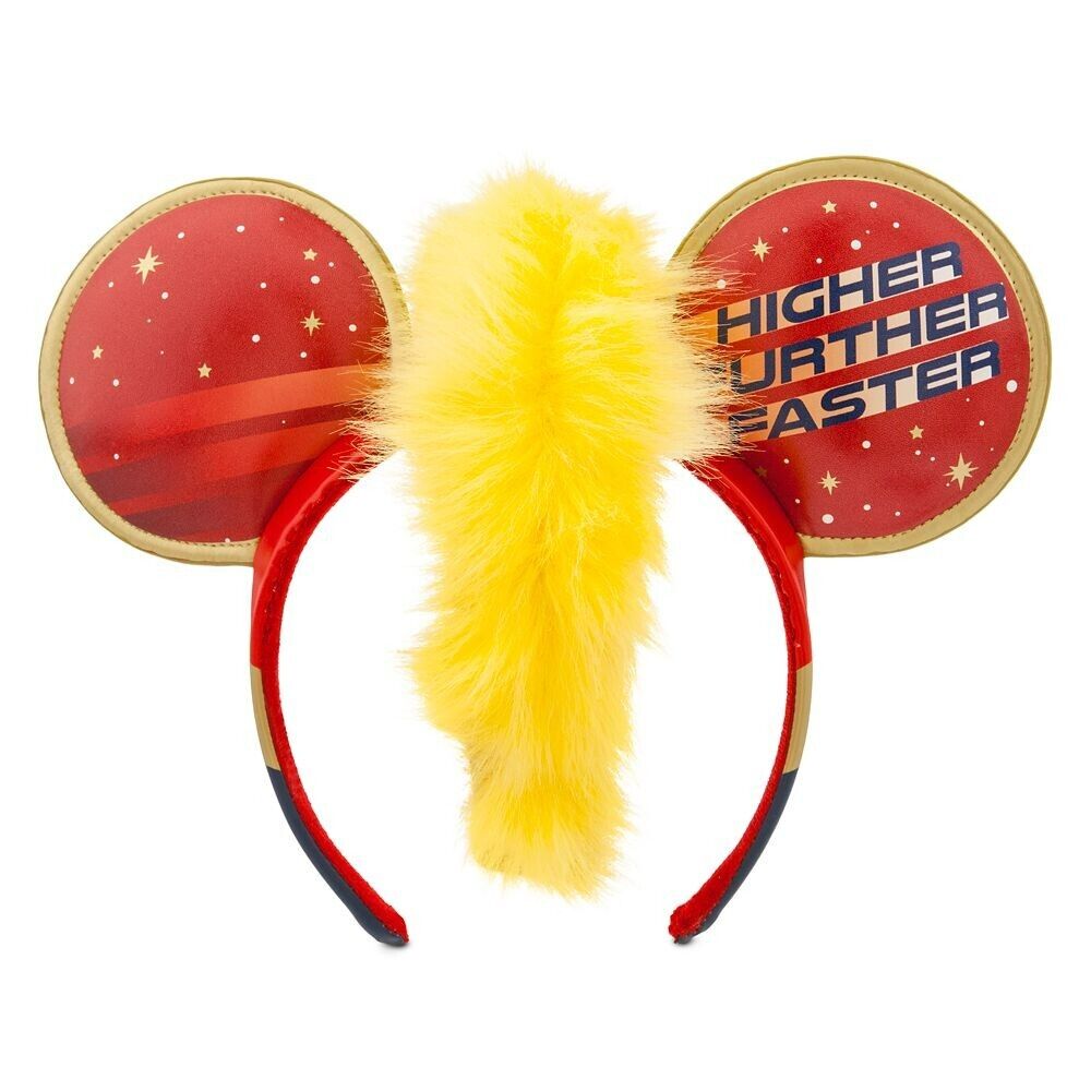 Disney Parks Marvel's Captain Marvel Ear Headband for Adults Costume Dress Up One Size