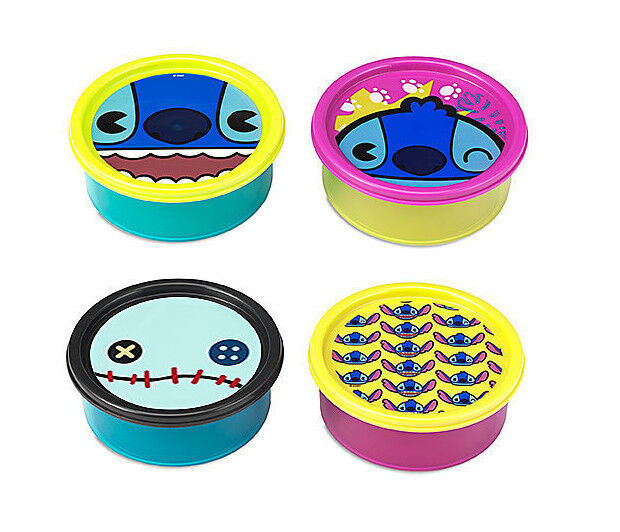 Lilo & Stitch MXYZ 4pc Food Container Set Storage Holders - Scrump