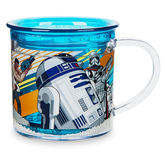 Star Wars Kids Drink Cup 6oz Rey BB-8 R2-D2 Stormtroopers Phasma