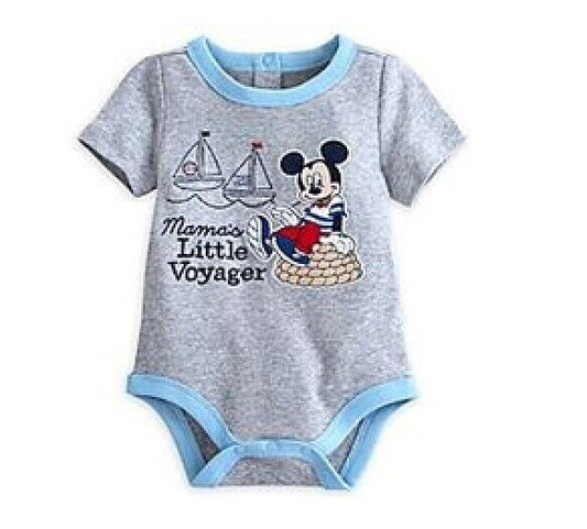 Mickey Mouse Mamma's Little Voyager Baby Outfit Size 18 24 Months