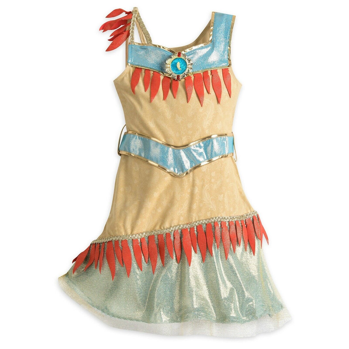 Disney Pocahontas Princess Dress Up Costume for Girls