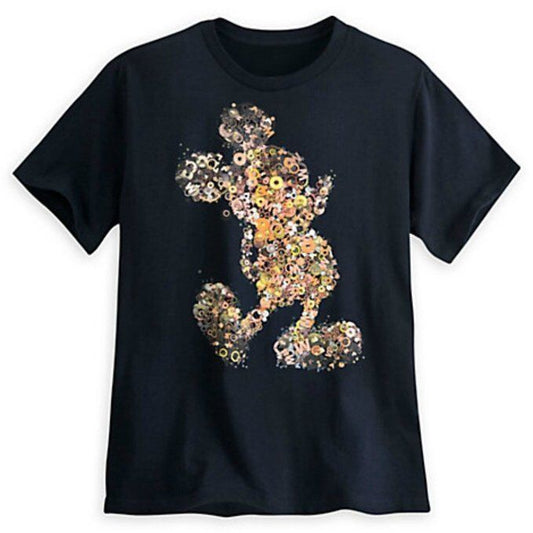 Disney Mickey Mouse Gears Cogs Mechanical Mens T Shirt Tee Size Small