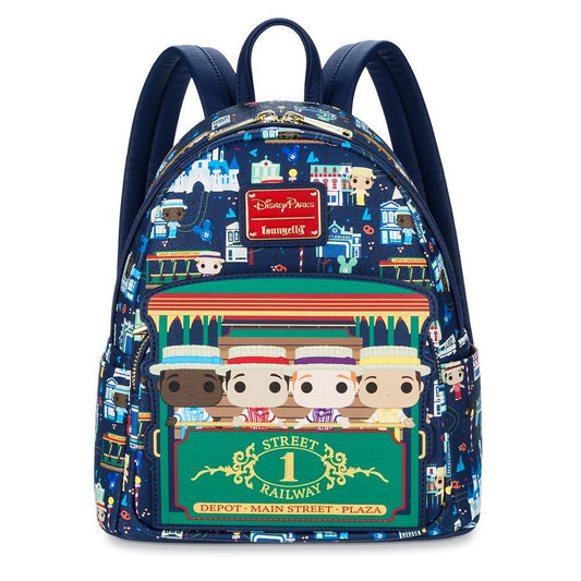 Disney Parks Dapper Dans Loungefly Mini Backpack – Main Street U.S.A.