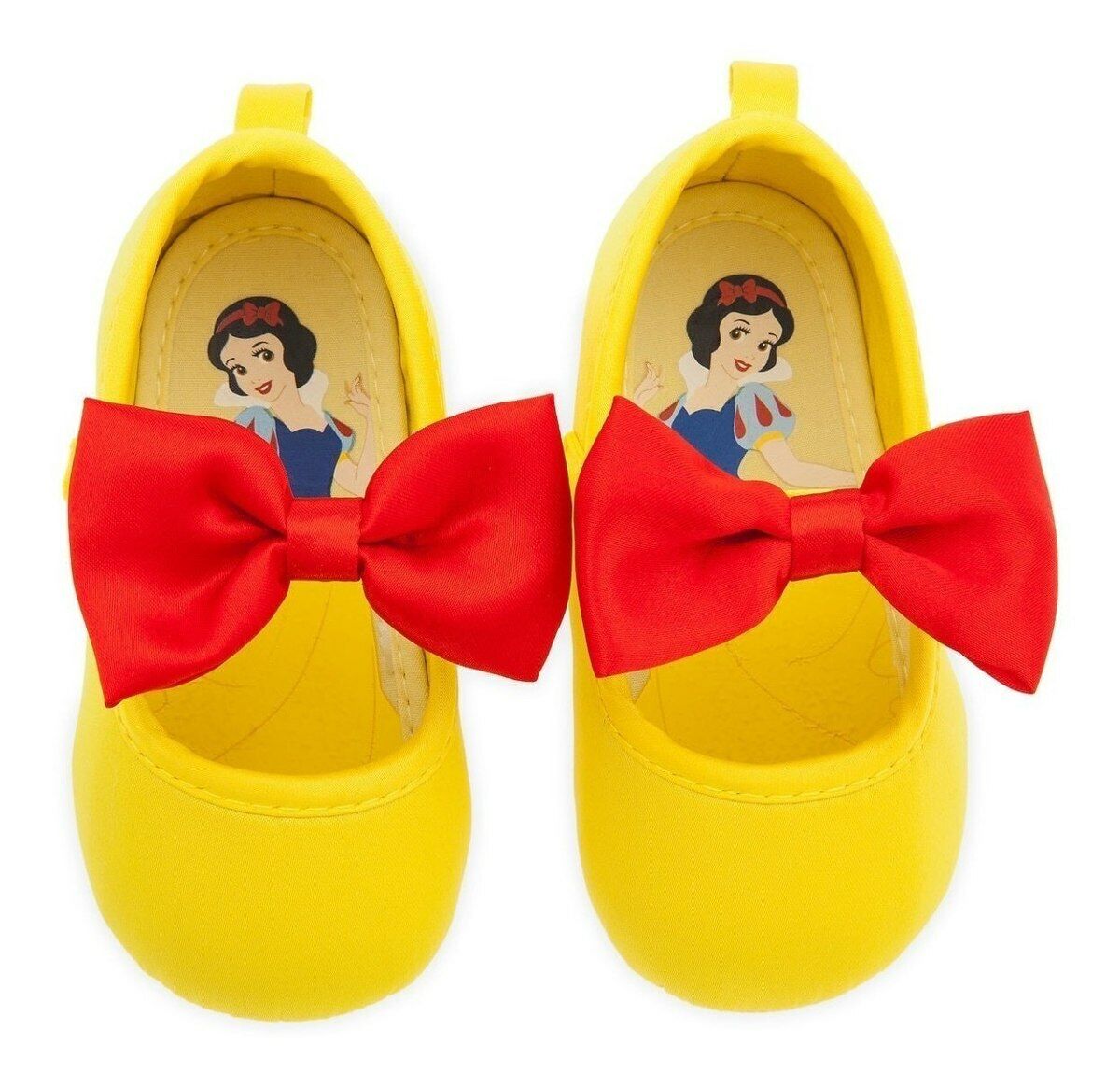 Snow White Princess Baby Slippers Costume Soft Shoes Size 0-6M