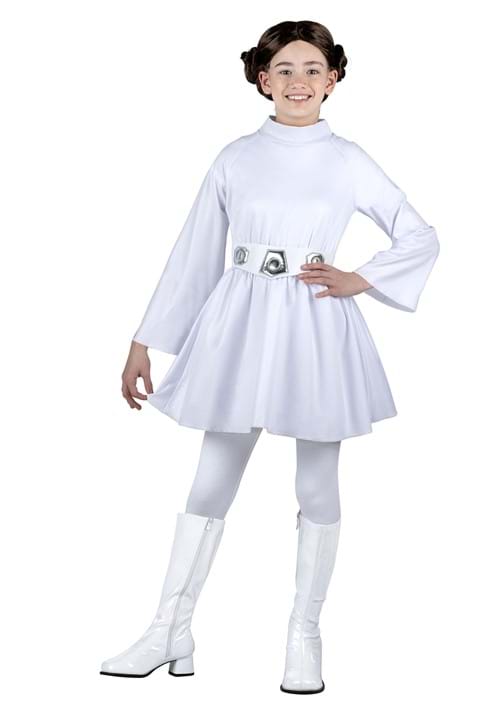 Princess Leia A New Hope Girls Youth Costume - Kids Youth Size Small