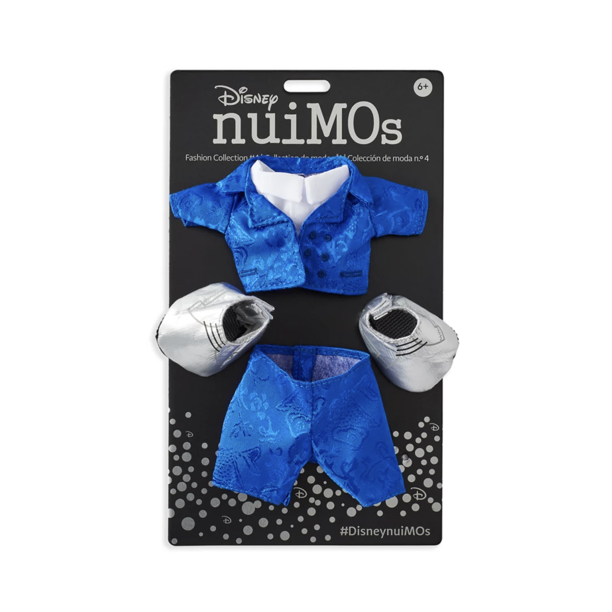 Disney NuiMOs Outfit Blue Tuxedo with Silver Shoes Outfit Accessory Set