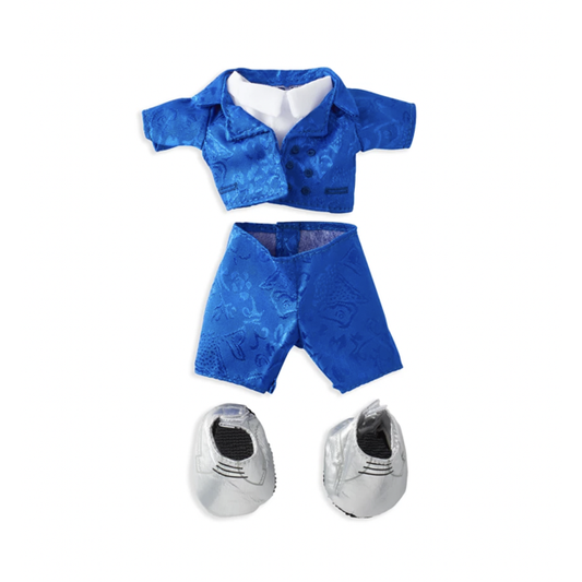 Disney NuiMOs Outfit Blue Tuxedo with Silver Shoes Outfit Accessory Set