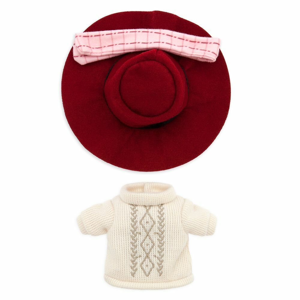 Disney Store nuiMOs Outfit Accessory Sweater Dress with Plaid Scarf and Hat