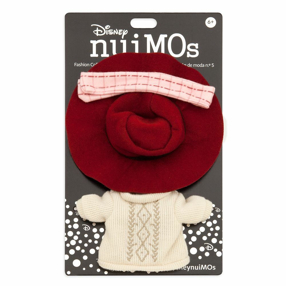 Disney Store nuiMOs Outfit Accessory Sweater Dress with Plaid Scarf and Hat