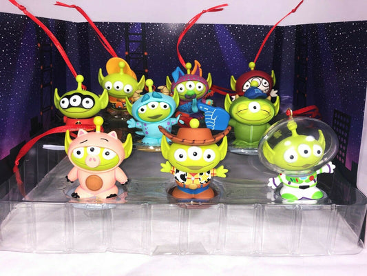 Toy Story Aliens Pixar Custom Christmas Ornaments